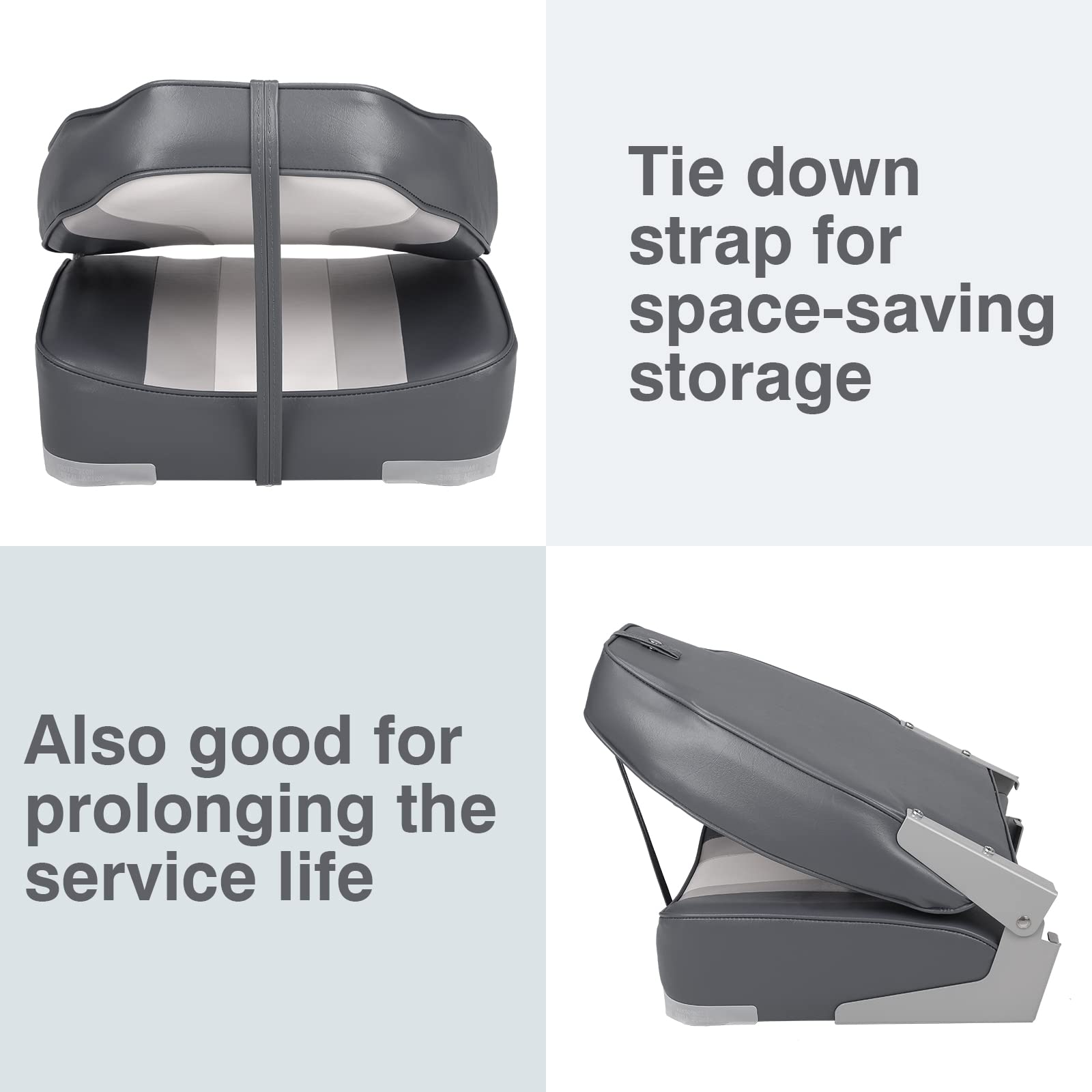 Amazon | Leader Accessories エリートロー/ハイバック折りたたみ釣り